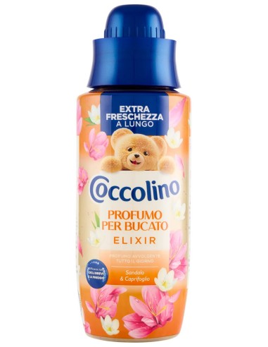 Coccolino Profumo Per Bucato Elixir - 342ml - Sandalo E Caprifoglio